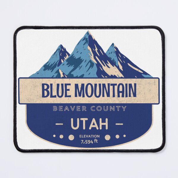 Item preview, Blue Mountain, Beaver County, Utah, Mountain Design designed and sold by Wanderful-roads.