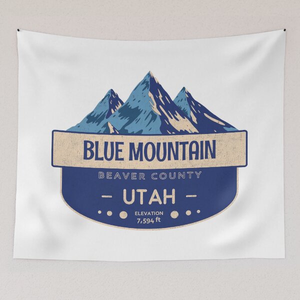 Item preview, Blue Mountain, Beaver County, Utah, Mountain Design designed and sold by Wanderful-roads.