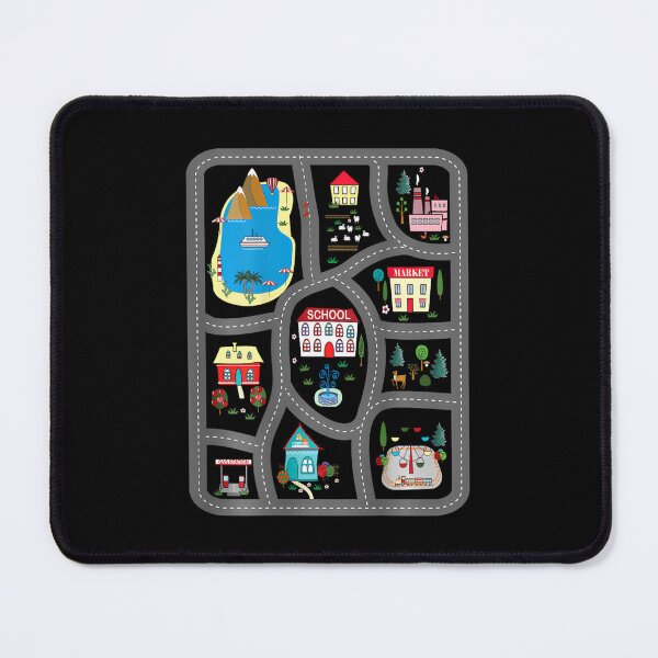 Item preview, Play Cars On Dad's Back Mat Road Car Race Track 	 		 designed and sold by gadjmodcpe28.