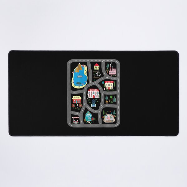 Item preview, Play Cars On Dad's Back Mat Road Car Race Track designed and sold by gadjmodcpe28.