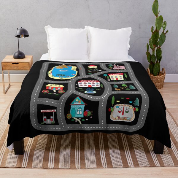 Item preview, Play Cars On Dad's Back Mat Road Car Race Track 	 		 designed and sold by gadjmodcpe28.