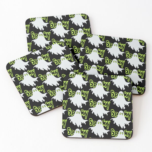 Item preview, Simple Spooky Ghost - Neon Green Halloween Design designed and sold by Madhav Creations Studio.