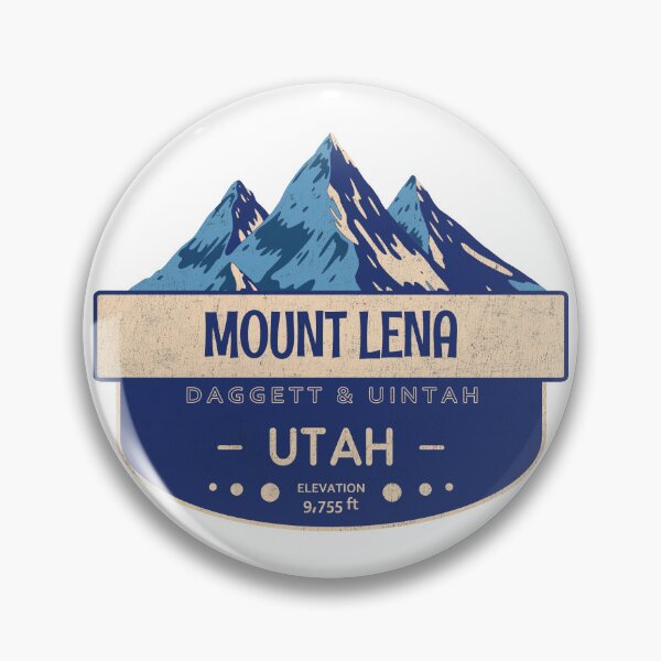 Item preview, Mount Lena, Daggett & Uintah County, Utah, Mountain Design designed and sold by Wanderful-roads.