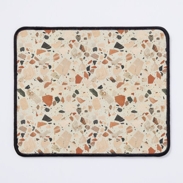 Item preview, Warm Terrazzo Abstract Stone Pattern designed and sold by QuietBloom80.