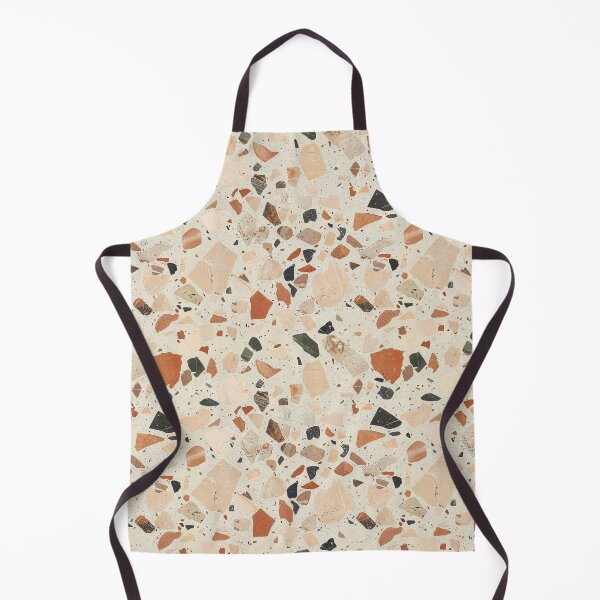 Item preview, Warm Terrazzo Abstract Stone Pattern designed and sold by QuietBloom80.