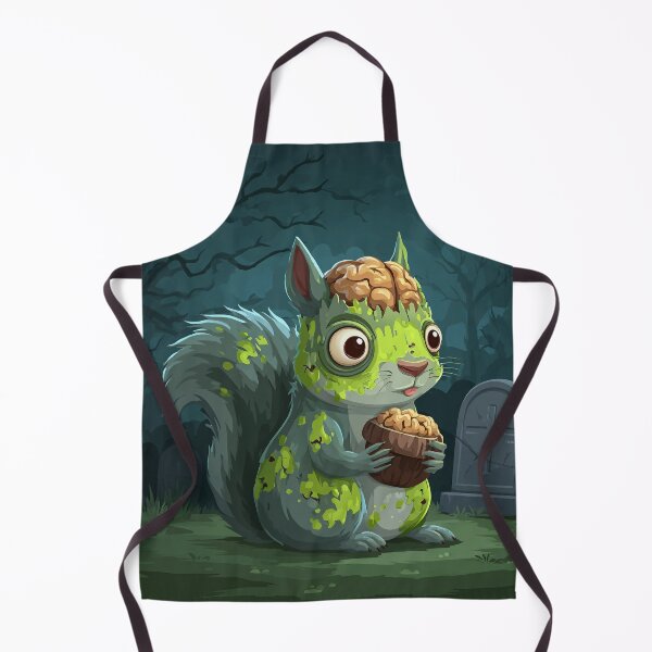 Item preview, Zombie Squirrel – Scary Halloween Cartoon Design designed and sold by Meiersbeste.