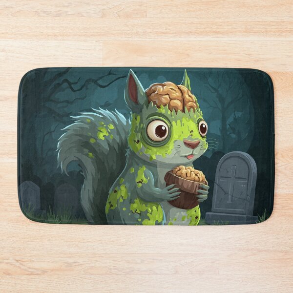 Item preview, Zombie Squirrel – Scary Halloween Cartoon Design designed and sold by Meiersbeste.