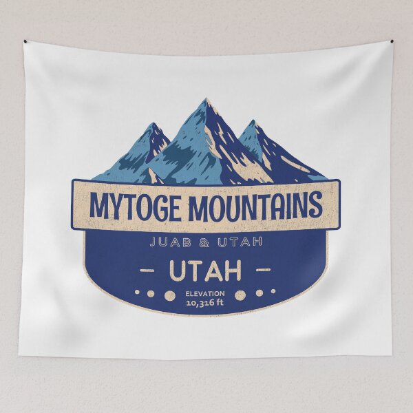 Item preview, Mytoge Mountains, Juab & Utah, Utah, Mountain Design designed and sold by Wanderful-roads.