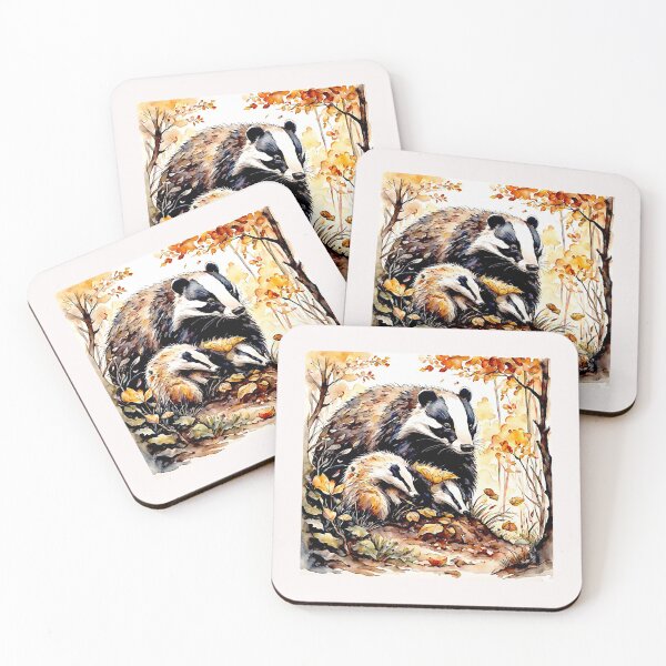 Item preview, A Badger Family #7 designed and sold by Helios Be. Lavsh.