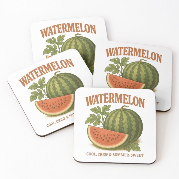 Item preview, Watermelon Cool Crisp and Summer Sweet | Fresh Tropical Fruit Vibes | Juicy Summer Energy | Sweet Refreshing Lifestyle Design designed and sold by PaintedPixels01.
