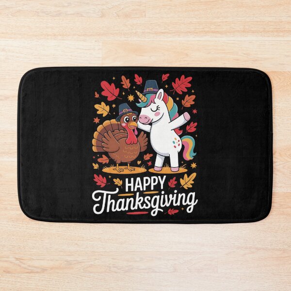 Item preview, Thanksgiving Unicorn Cute Turkey designed and sold by DeadlockCrew.