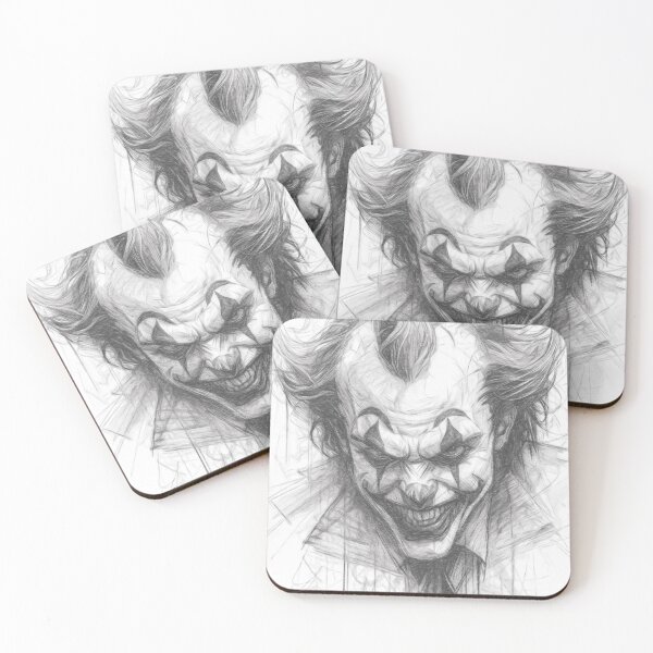 Item preview, Sinister Clown designed and sold by Leon Woods Pencil Art.
