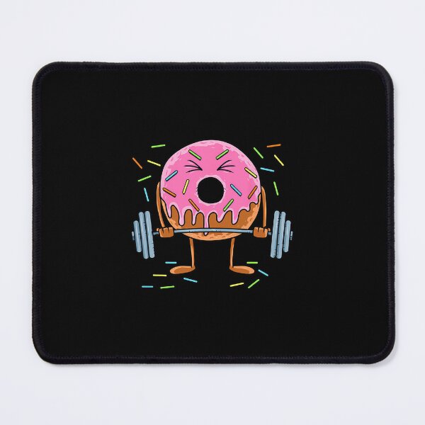Item preview, Weightlifing Barbell - Funny Workout Gym Weightlifter Donut designed and sold by iybrnfmg61.
