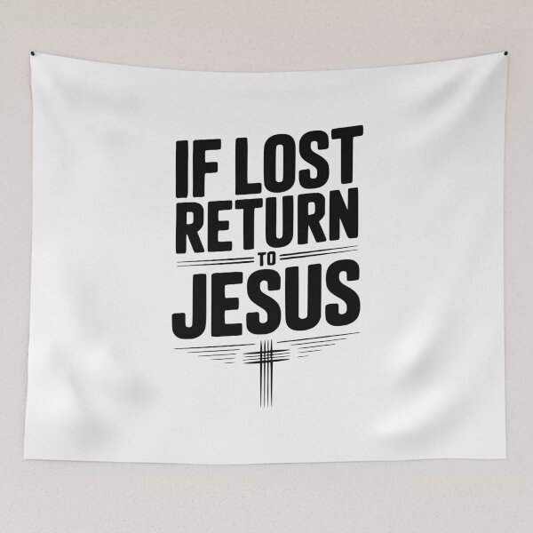 Item preview, If Lost Return to Jesus designed and sold by Frank Ring.