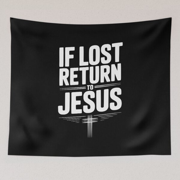 Item preview, If Lost Return to Jesus designed and sold by Frank Ring.