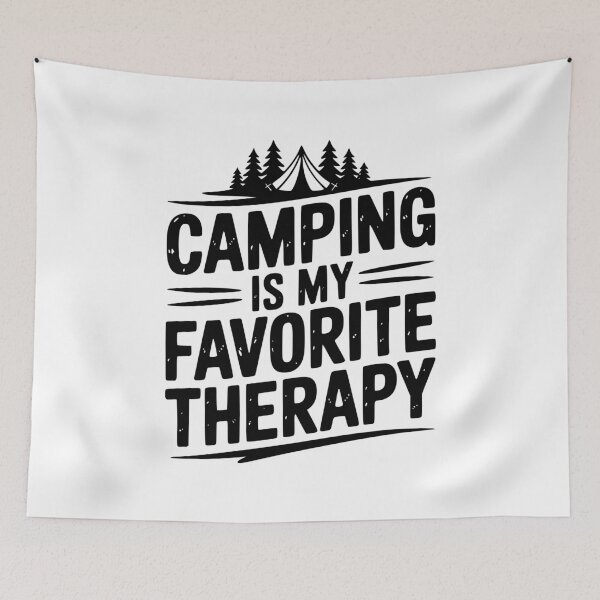 Item preview, Camping Is My Favorite Therapy designed and sold by Frank Ring.
