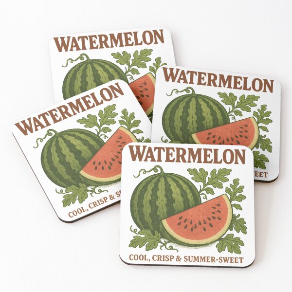 Item preview, Watermelon Cool Crisp and Summer Sweet | Fresh Tropical Fruit Vibes | Juicy Summer Energy | Sweet Refreshing Lifestyle Design designed and sold by PaintedPixels01.