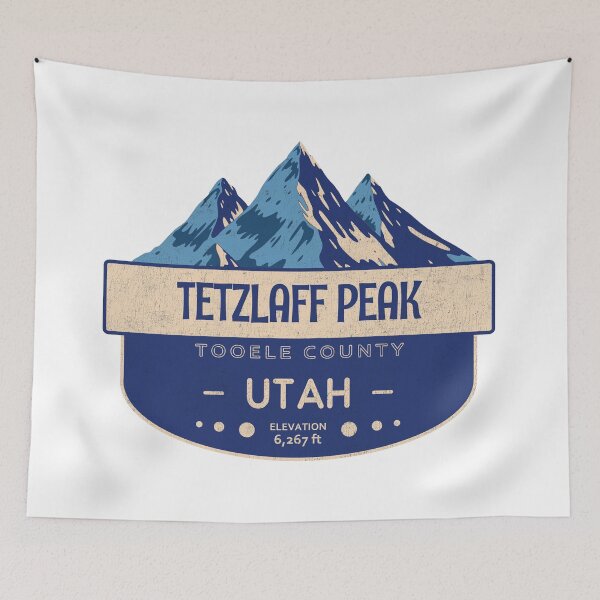 Item preview, Tetzlaff Peak, Tooele County, Utah, Mountain Design designed and sold by Wanderful-roads.
