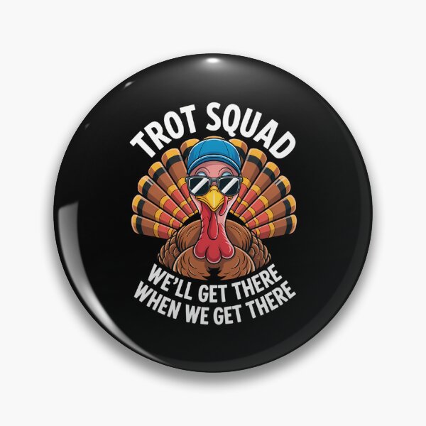 Item preview, Turkey Squad Funny Thanksgiving Running designed and sold by DeadlockCrew.