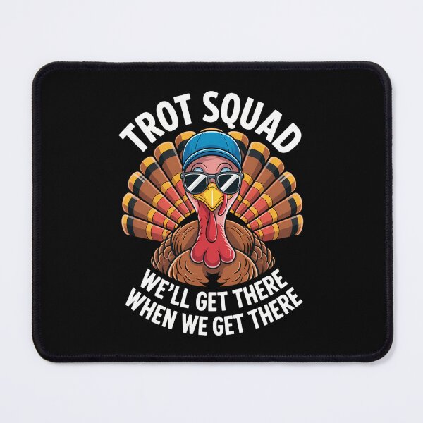 Item preview, Turkey Squad Funny Thanksgiving Running designed and sold by DeadlockCrew.