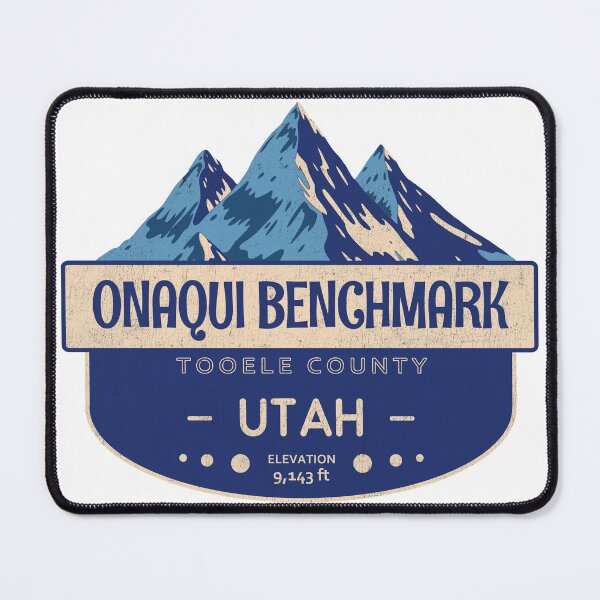 Item preview, Onaqui Benchmark, Tooele County, Utah, Mountain Design designed and sold by Wanderful-roads.