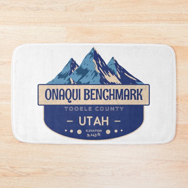 Item preview, Onaqui Benchmark, Tooele County, Utah, Mountain Design designed and sold by Wanderful-roads.