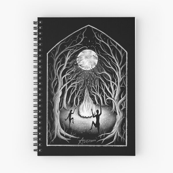 Item preview, Night of the Mysterious Moonlight - Black/White designed and sold by Arcanumart.