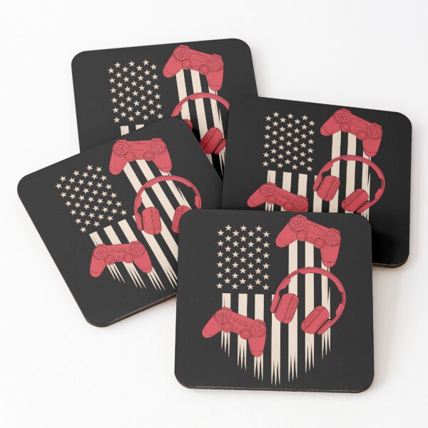 Item preview, US Flag Gamer 4th Of July Patriotic designed and sold by DeadlockCrew.