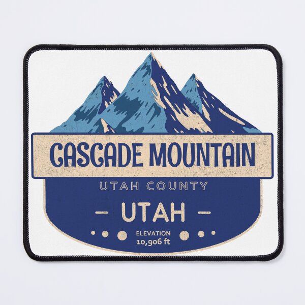 Item preview, Cascade Mountain, Utah County, Utah, Mountain Design designed and sold by Wanderful-roads.