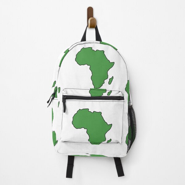 Item preview, Minimal Montessori Africa Continent – Green Geography Outline designed and sold by MforMontessori.