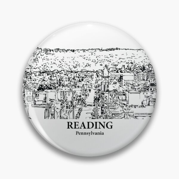 Item preview, Reading - Pennsylvania designed and sold by Lakeric Cityscapes.