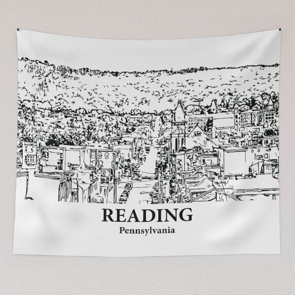 Item preview, Reading - Pennsylvania designed and sold by Lakeric Cityscapes.