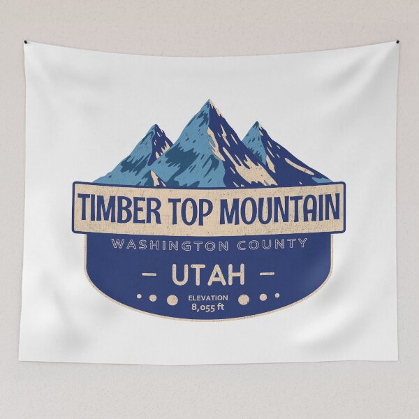 Item preview, Timber Top Mountain, Washington County, Utah, Mountain Design designed and sold by Wanderful-roads.