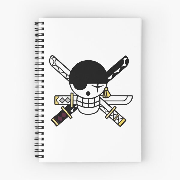 Item preview, Roronoa Zoro’s Blades Jolly Roger designed and sold by SacredRoses-Art.