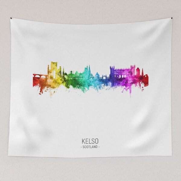Item preview, Kelso Scotland Skyline designed and sold by ArtPrints.