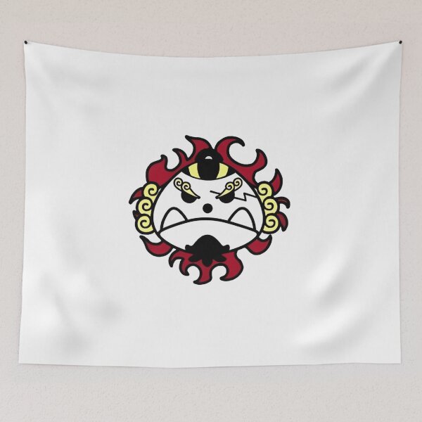 Item preview, Kabuki Mask Jolly Roger – Wano Style designed and sold by SacredRoses-Art.