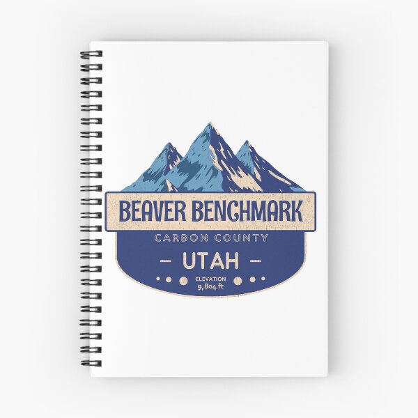 Item preview, Beaver Benchmark, Carbon County, Utah, Mountain Design designed and sold by Wanderful-roads.