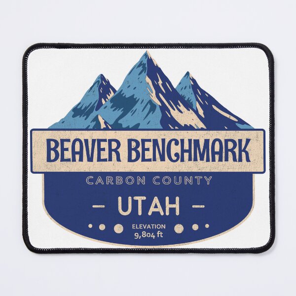 Item preview, Beaver Benchmark, Carbon County, Utah, Mountain Design designed and sold by Wanderful-roads.