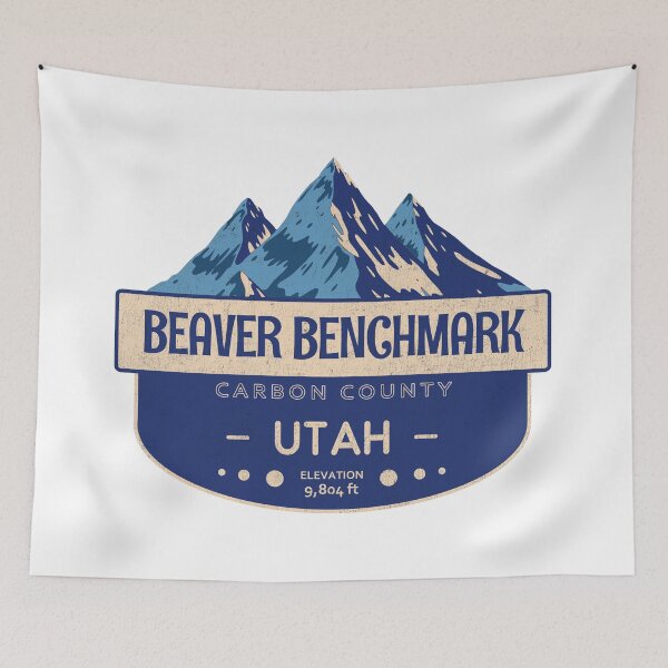 Item preview, Beaver Benchmark, Carbon County, Utah, Mountain Design designed and sold by Wanderful-roads.