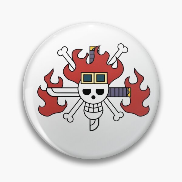 Item preview, Whitebeard Pirates Jolly Roger designed and sold by SacredRoses-Art.