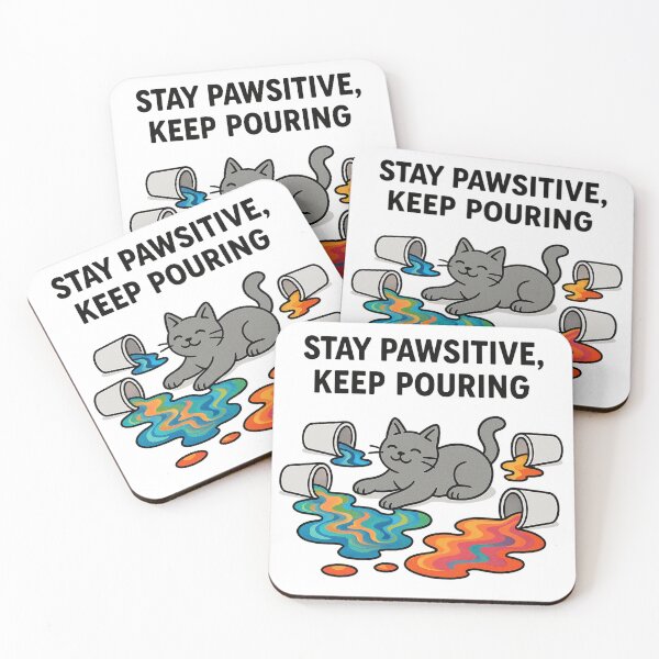 Item preview, Stay Pawsitive designed and sold by PourtionOfArt.