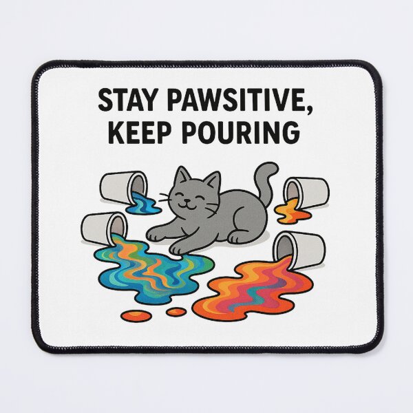 Item preview, Stay Pawsitive designed and sold by PourtionOfArt.