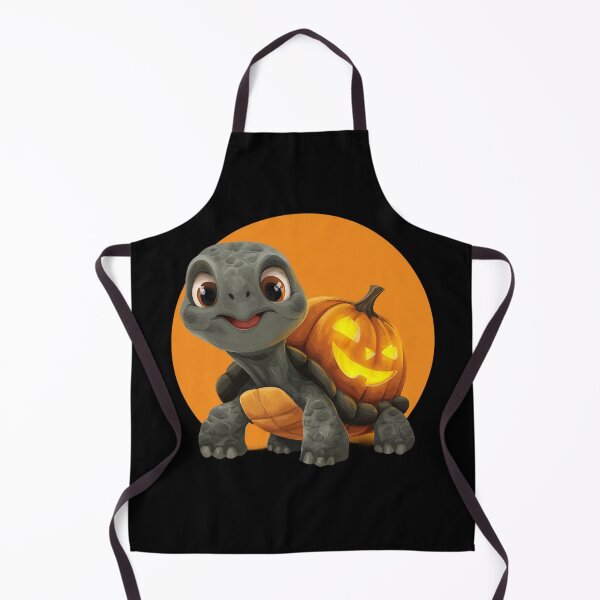 Item preview, Halloween Turtle – Cute Cartoon Turtle with Pumpkin designed and sold by Meiersbeste.
