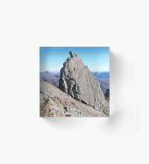 The Inaccessible Pinnacle, Sgurr Dearg Acrylic Block
