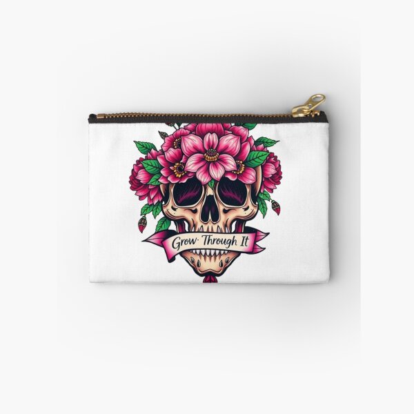 Item preview, Skull with Flowers Grow Through It designed and sold by NexaSpire.