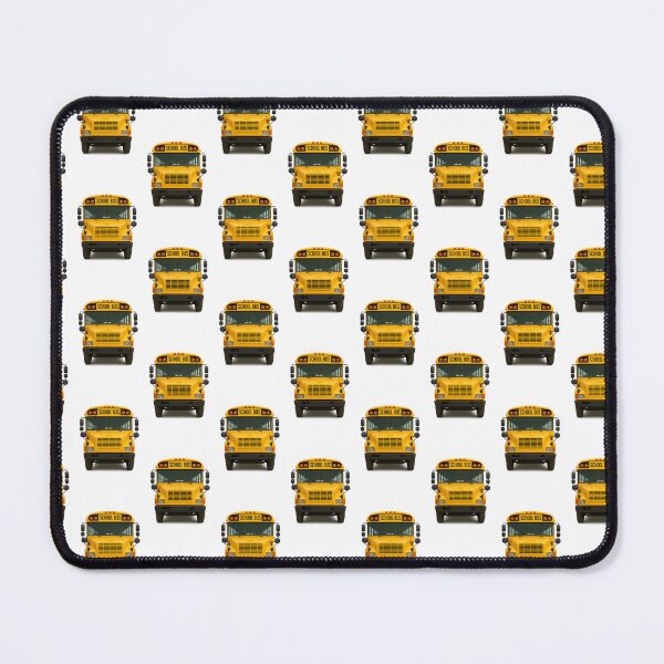 Item preview, Yellow school bus front view with text space, isolated on transparent background, AI generated designed and sold by dvoevnore.