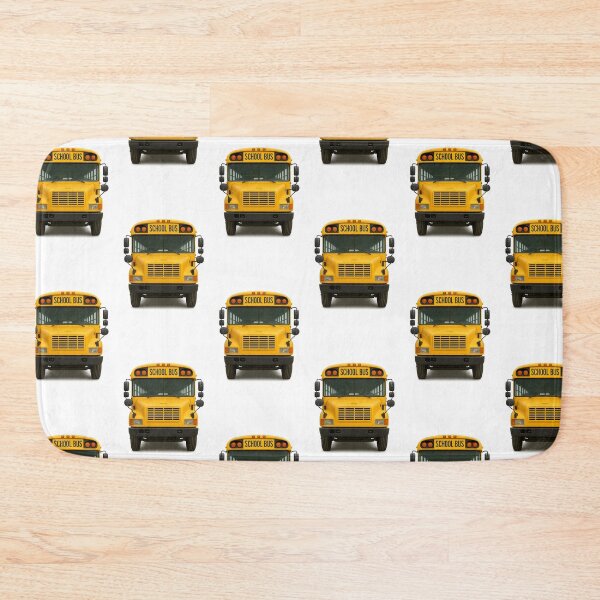 Item preview, Yellow school bus front view with text space, isolated on transparent background, AI generated designed and sold by dvoevnore.