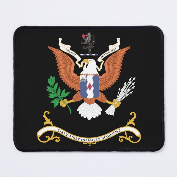 Item preview, Army - Regimental Colors - 61st Infantry Regiment  - THE BEST LEAD THE REST X 300 designed and sold by Military Insignia Products.