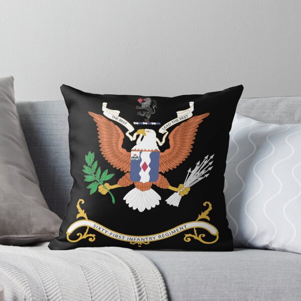 Item preview, Army - Regimental Colors - 61st Infantry Regiment  - THE BEST LEAD THE REST X 300 designed and sold by Military Insignia Products.