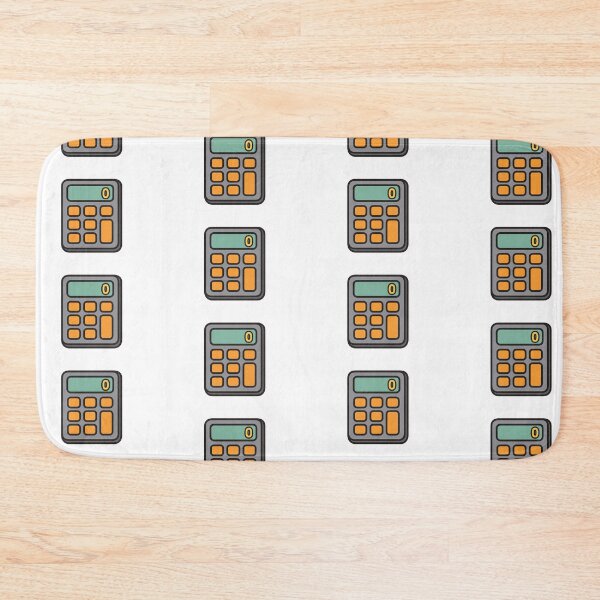 Item preview, Calculator isolated as png for back to school concept on transparent background, AI generated designed and sold by dvoevnore.
